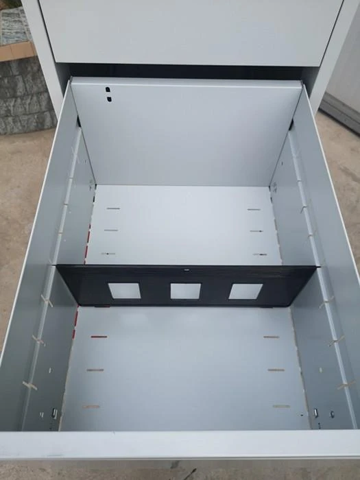 Storage Cabinet With Plastic Divider